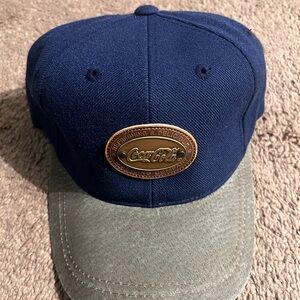 Vintage Coca-Cola Dark Blue Cap with Logo